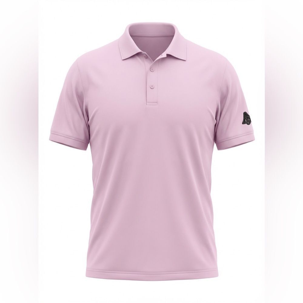 PETER MILLAR MENS POLO SHIRT PINK SIZE L